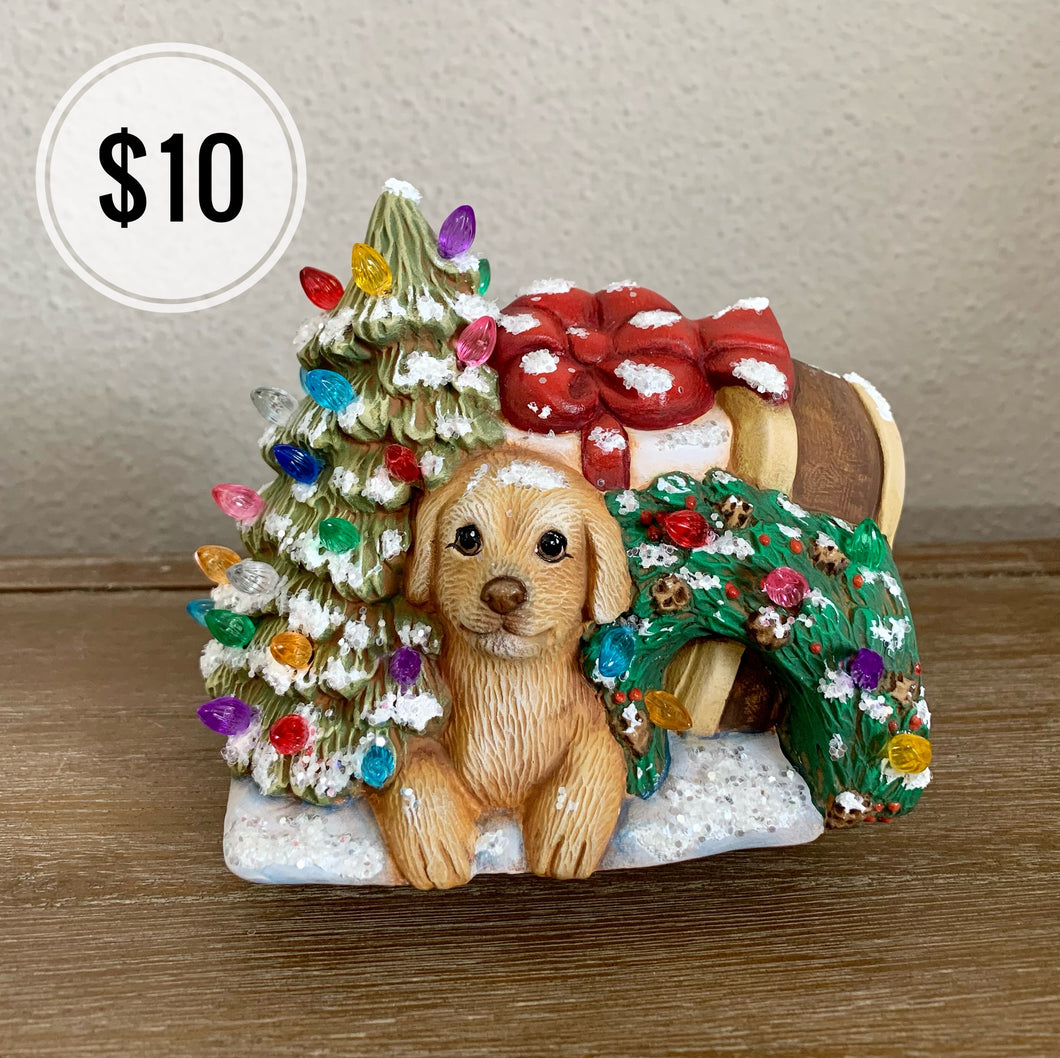 Puppy w/ Tree Insert for Pickup