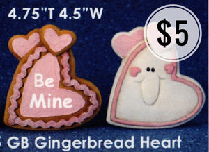 Valentine Gingerbread Heart