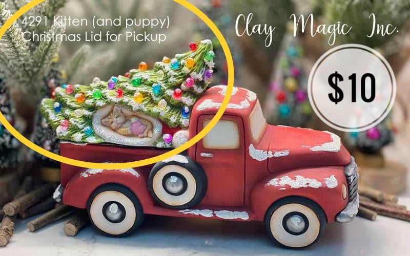 Kitten and Puppy Christmas Insert for Pickup (Pre-Order)