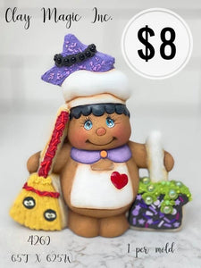 GB Wendy Witch Gingerbread