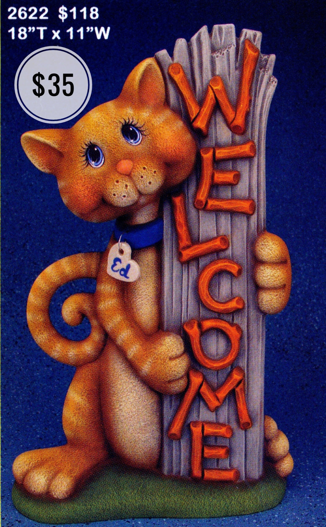 Cat Welcome Sign